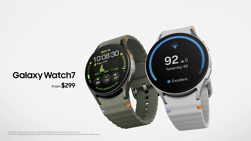 Galaxy Watch 7 pricing and availability